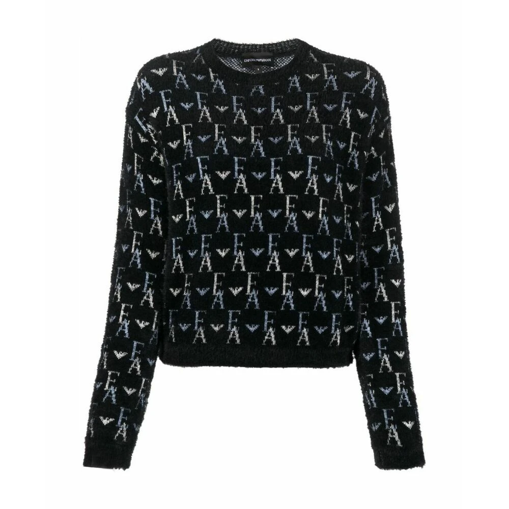 Emporio Armani Round-neck Knitwear Black
