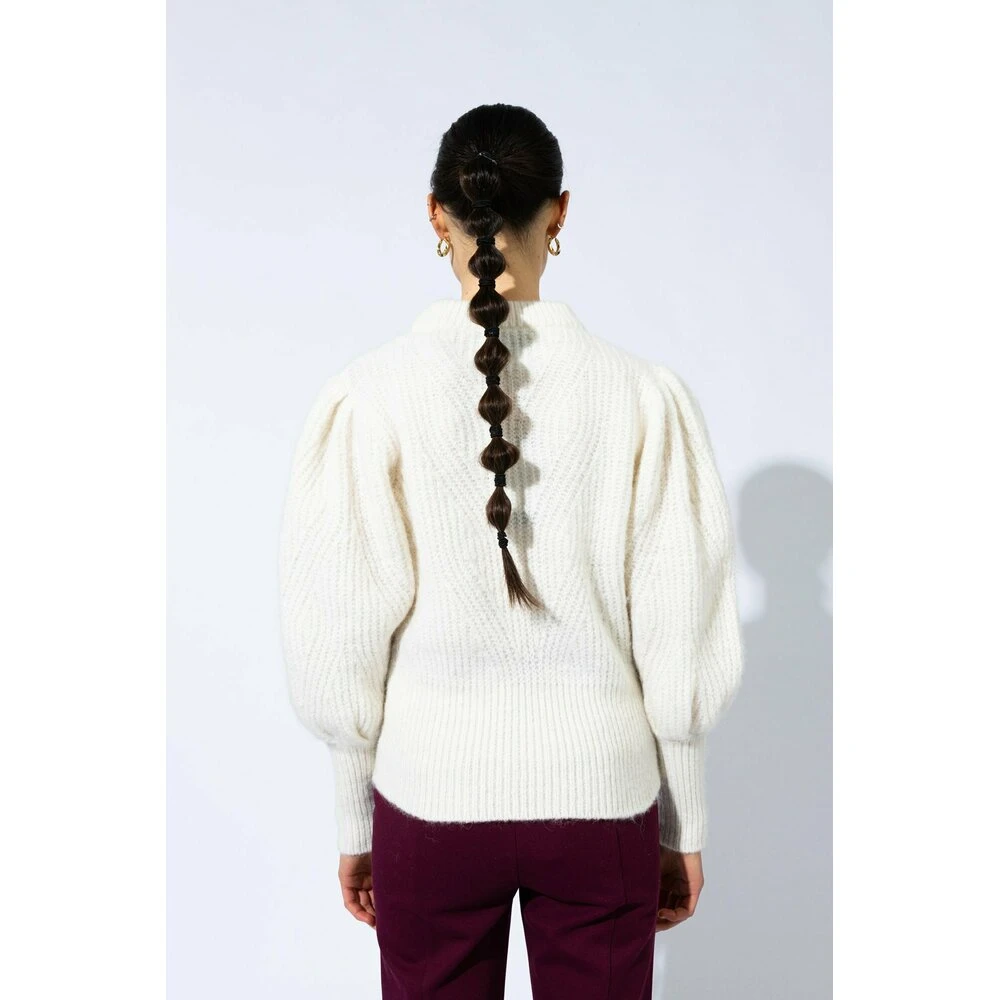 Off-White Maud Emily Knit Genser White - Bilde 3