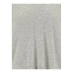 Allude Round-neck Knitwear Gray