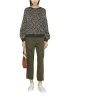 Brunello Cucinelli Geometric-pattern Sweater Brown