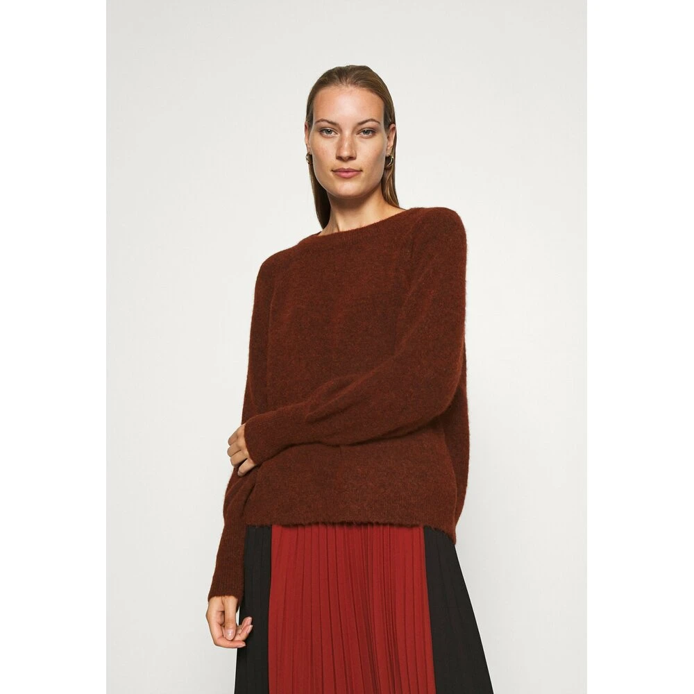 Selected Femme SLFSIF So Knit O-neck Red