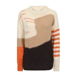 Alysi Round-neck Knitwear Beige