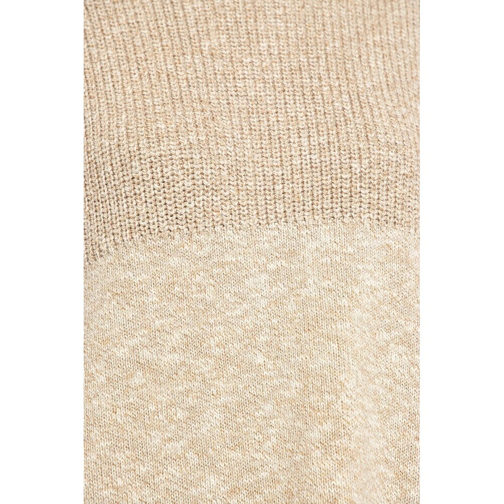 Off White Asymmetric Sweater Beige - Bilde 3