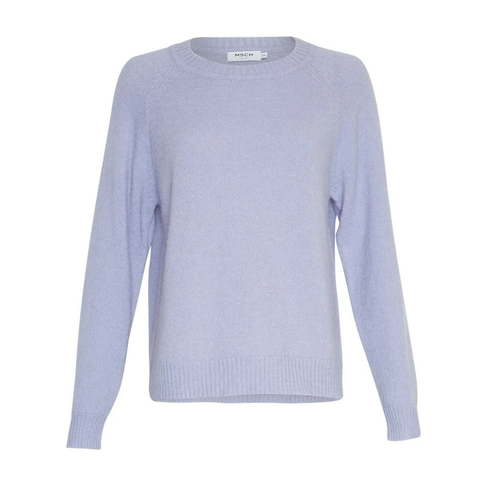 Moss Copenhagen O-NECK Pullover Purple