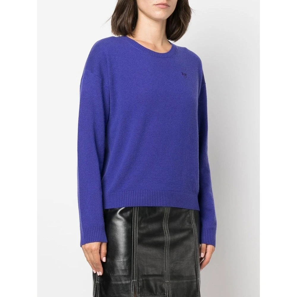 PINKO Round-neck Knitwear Blue