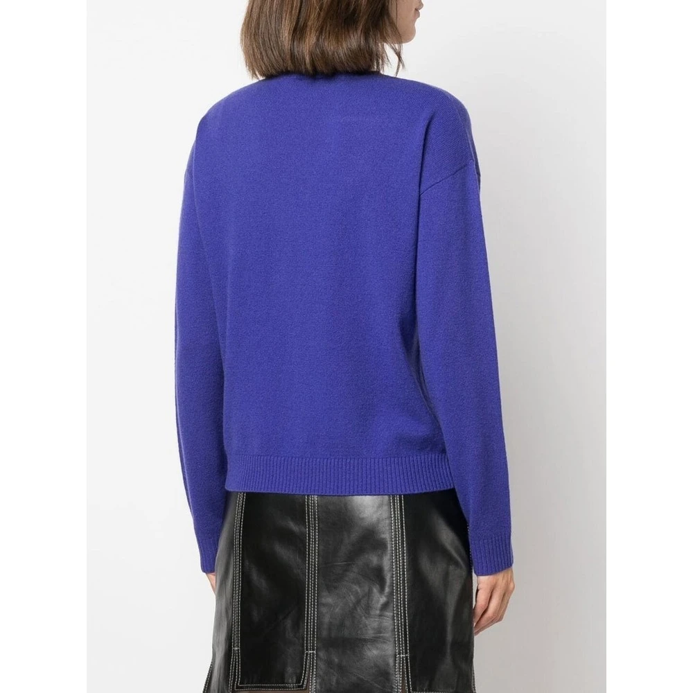 PINKO Round-neck Knitwear Blue - Bilde 3