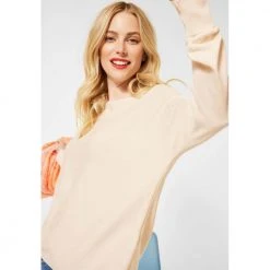 Street One O-neck Knitwear Beige