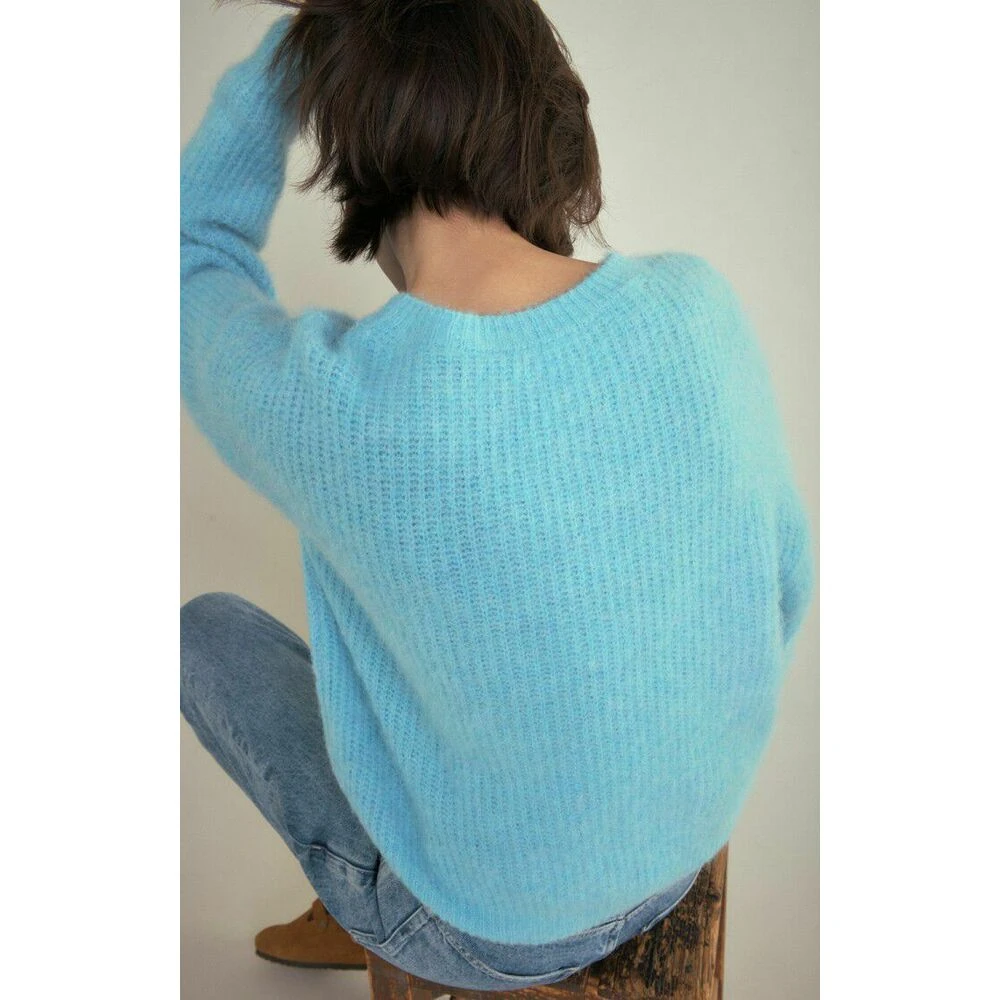Blue American Vintage East Jumper Klær Blue - Bilde 3