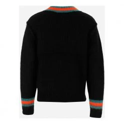 Stüssy V-neck Knitwear Black