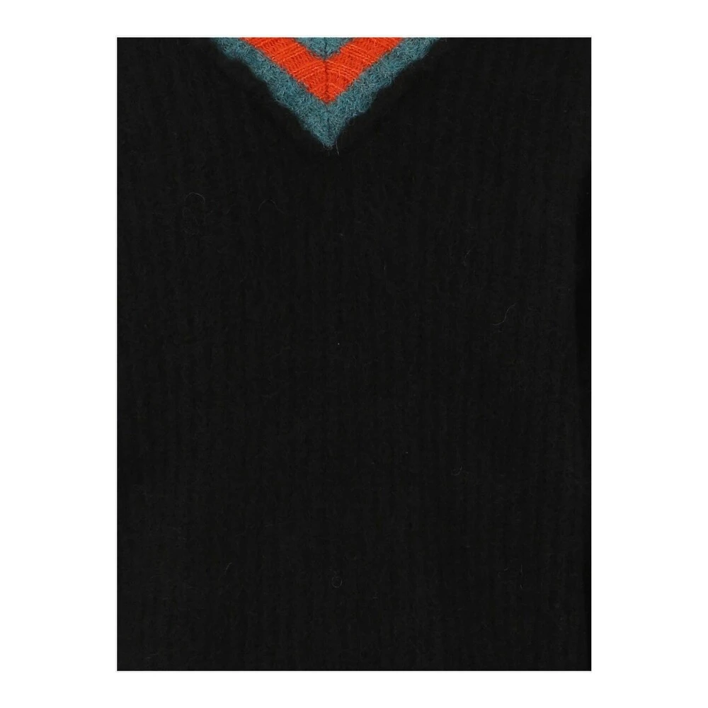 Stüssy V-neck Knitwear Black - Bilde 2