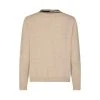 MOS MOSH Lacy V-neck Knit Beige