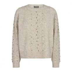 MOS MOSH Parisa Bead Knit Beige