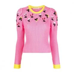 Cormio Round-neck Knitwear Pink
