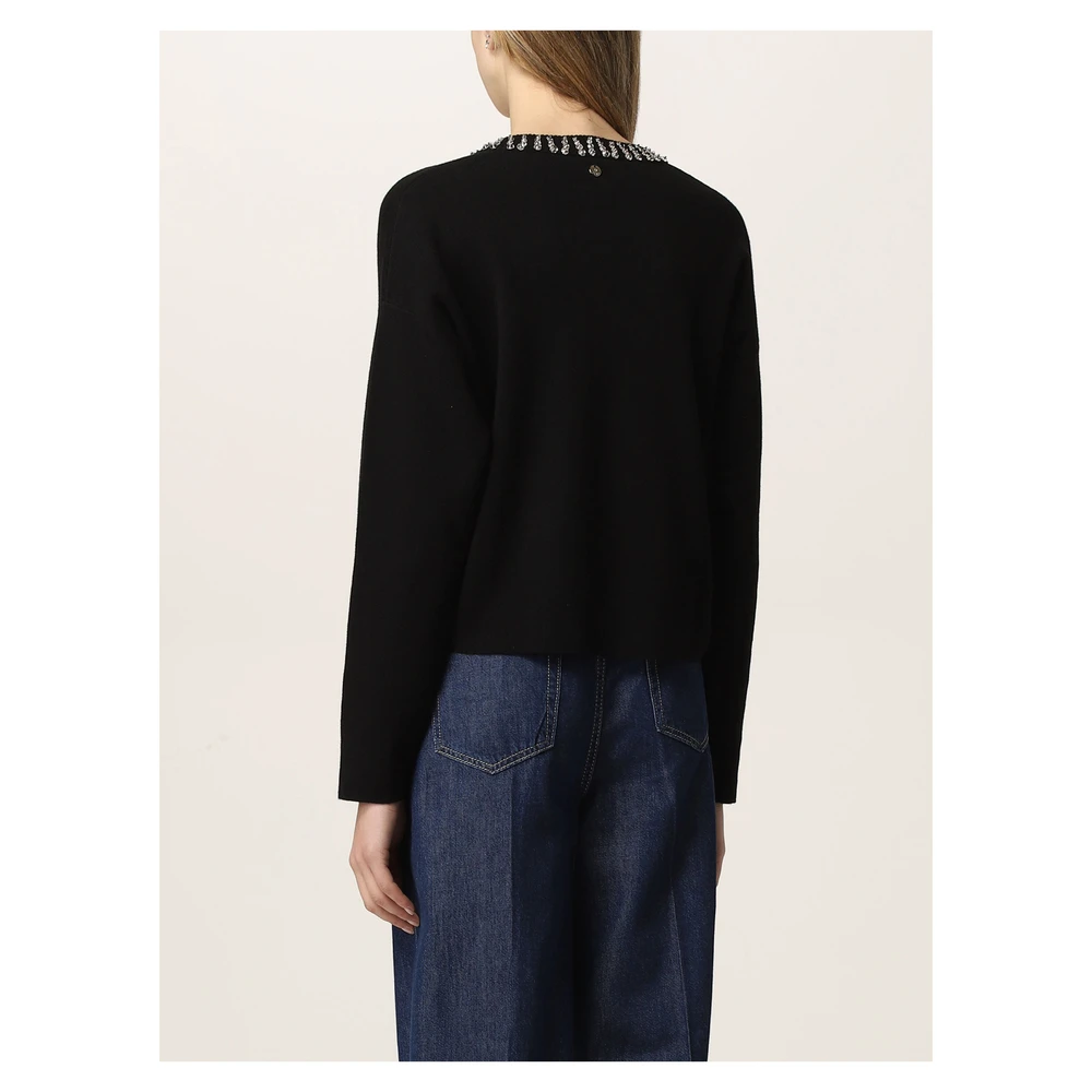 Liu Jo MAGLIA CHIUSA Black - Bilde 2