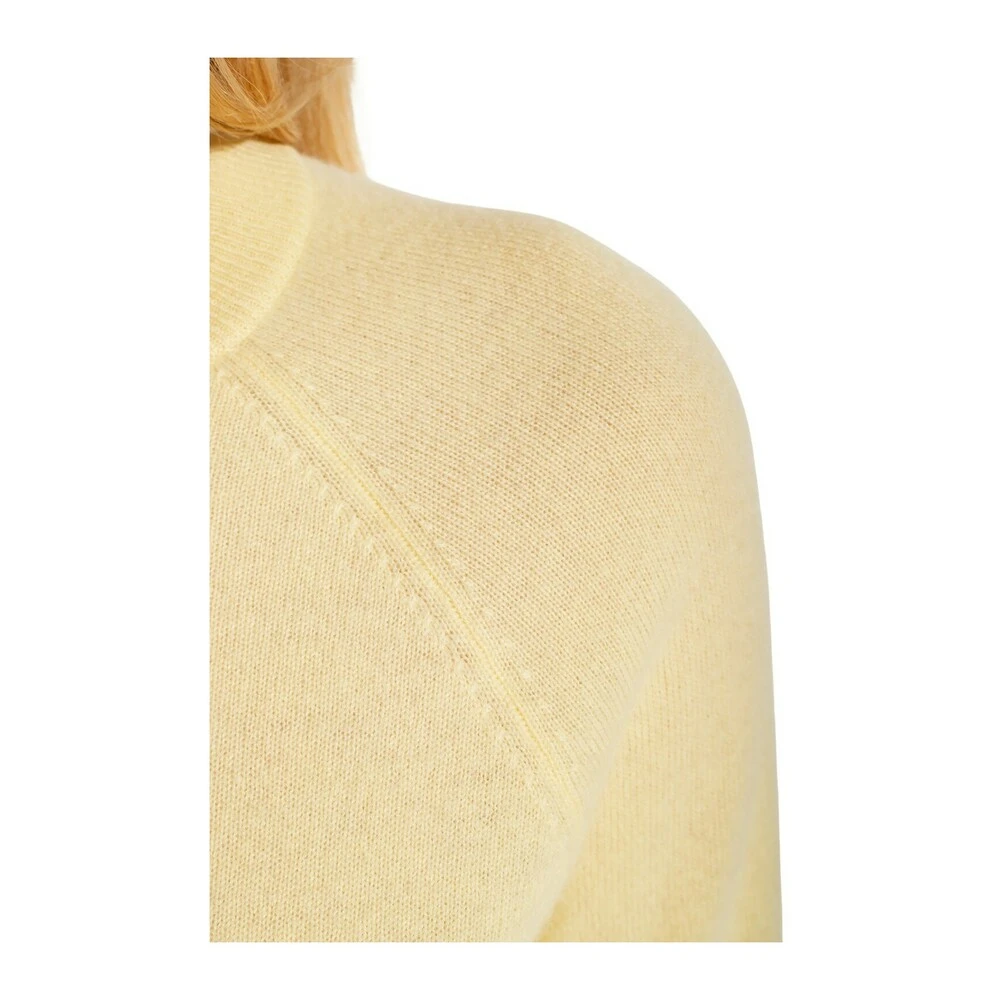 Samsøe Samsøe Boston Cashmere Sweater Yellow - Bilde 4
