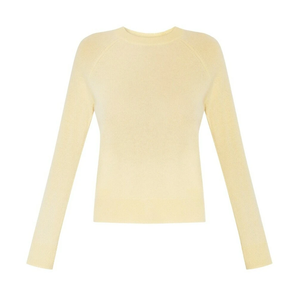 Samsøe Samsøe Boston Cashmere Sweater Yellow - Bilde 5
