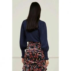 Blå Fabienne Chapot Molly Balloon Pullover Genser Blue