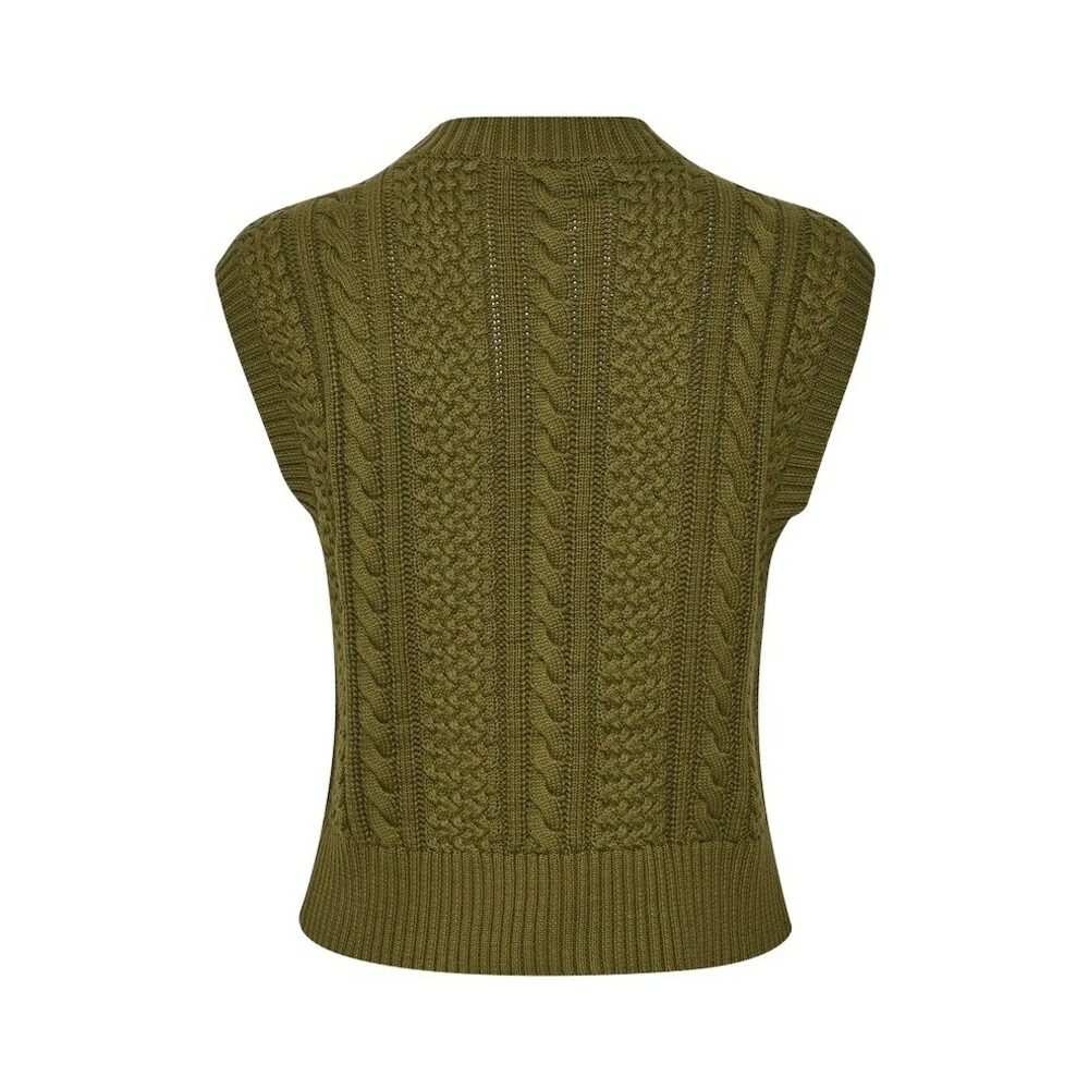 Gestuz CARLA GZ WAISTCOAT VEST Green