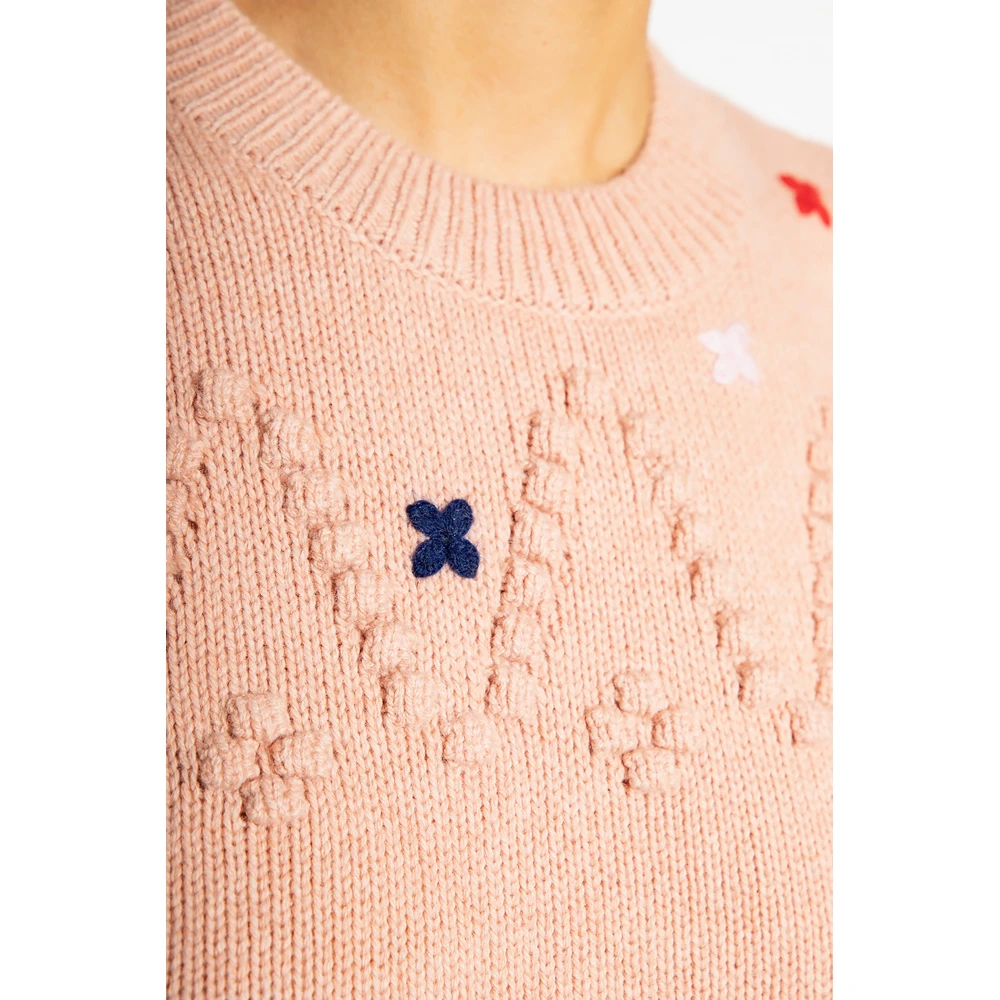 See By Chloé Short-sleeved Sweater Pink - Bilde 3