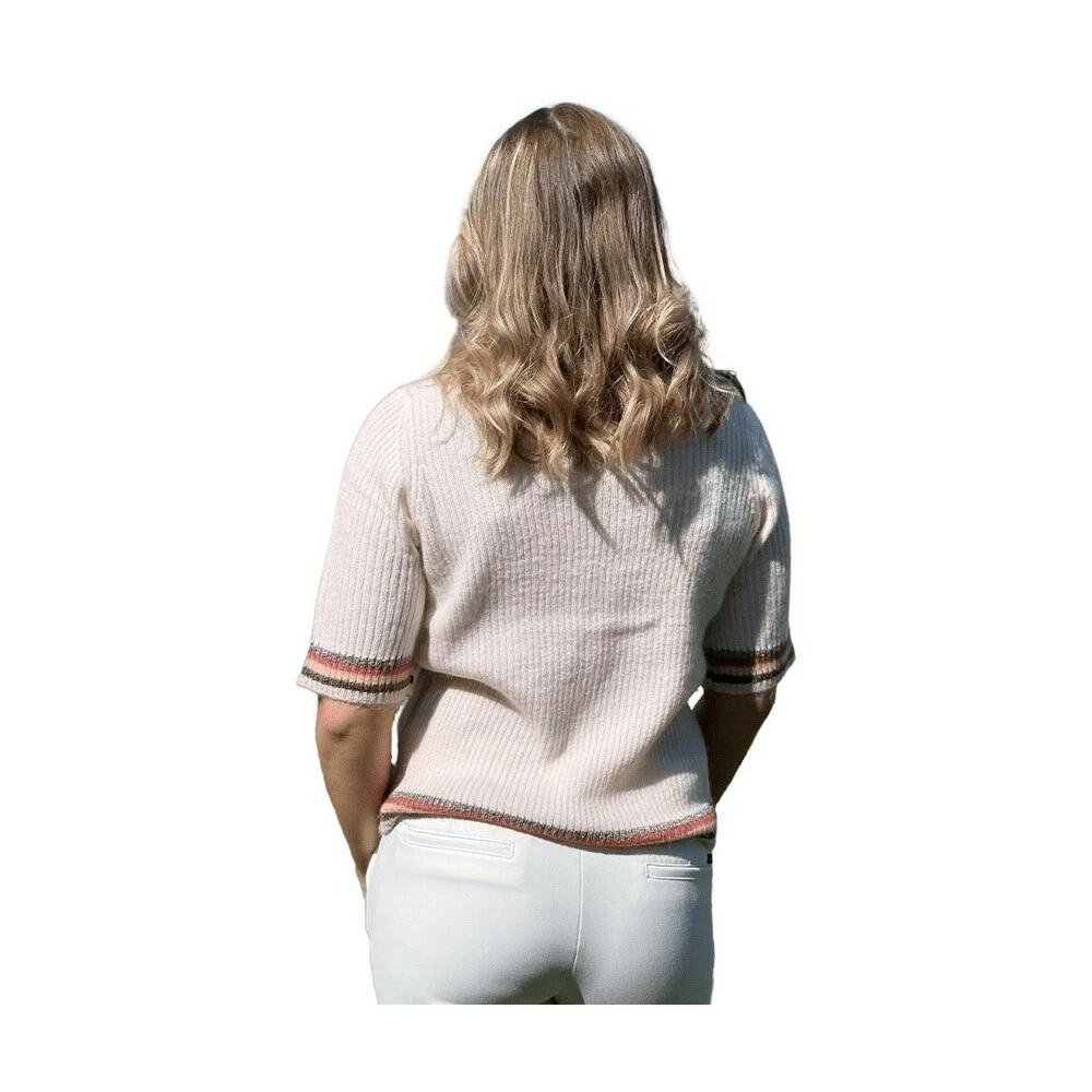 Gustav Shanne SS Knitwear Beige - Bilde 2