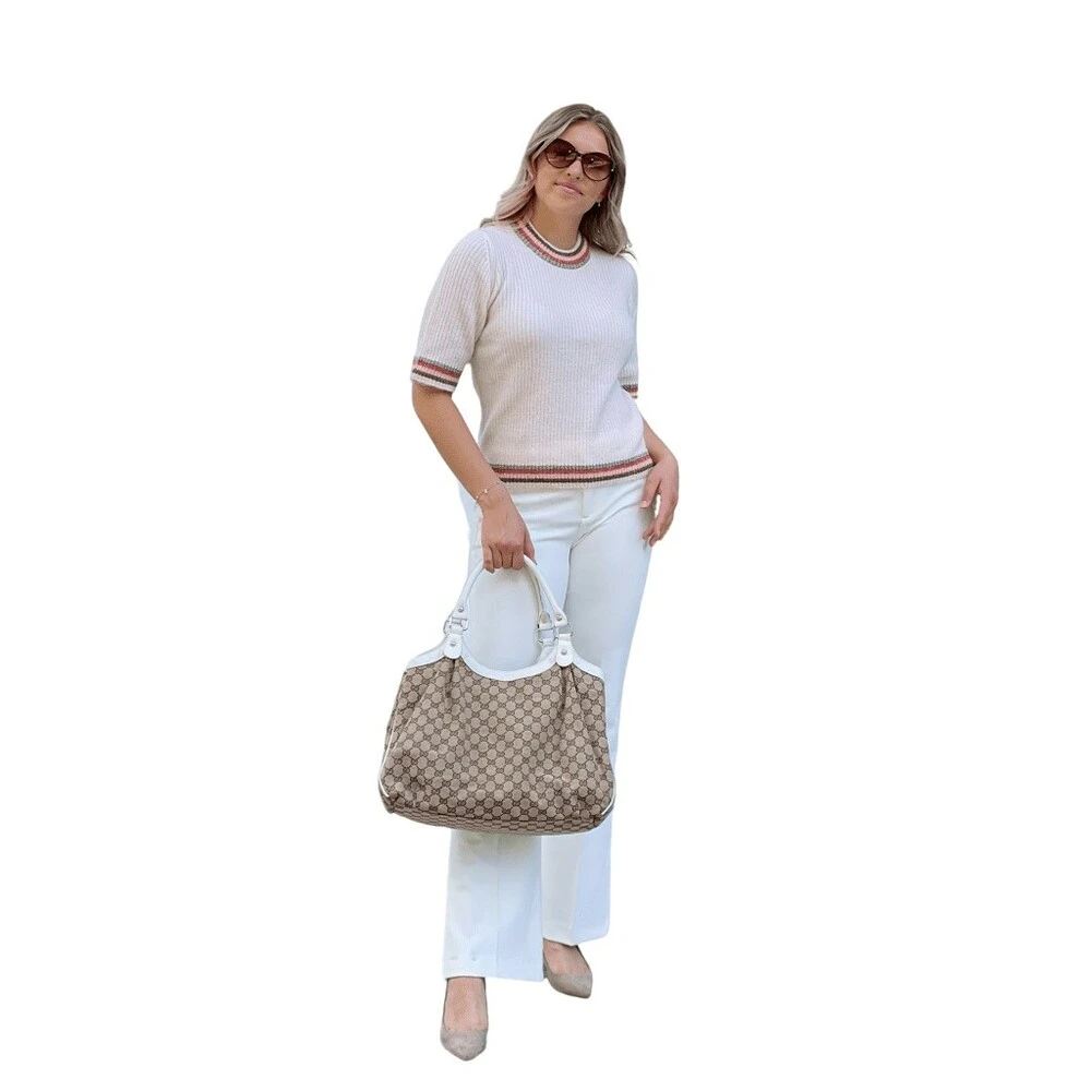 Gustav Shanne SS Knitwear Beige - Bilde 4