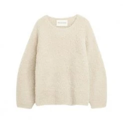 By Malene Birger Round-neck Knitwear Gray