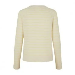 Samsøe Samsøe BOSTON O-NECK STRIPER White