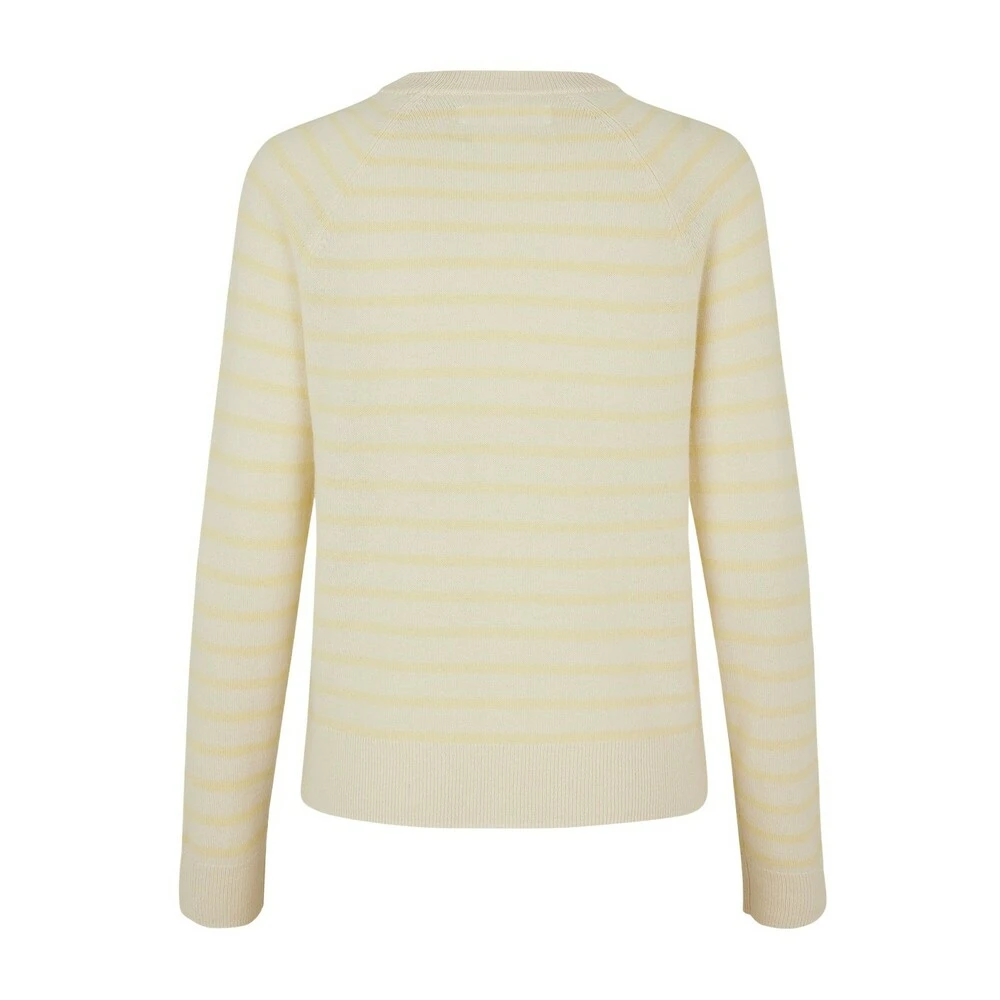 Samsøe Samsøe BOSTON O-NECK STRIPER White