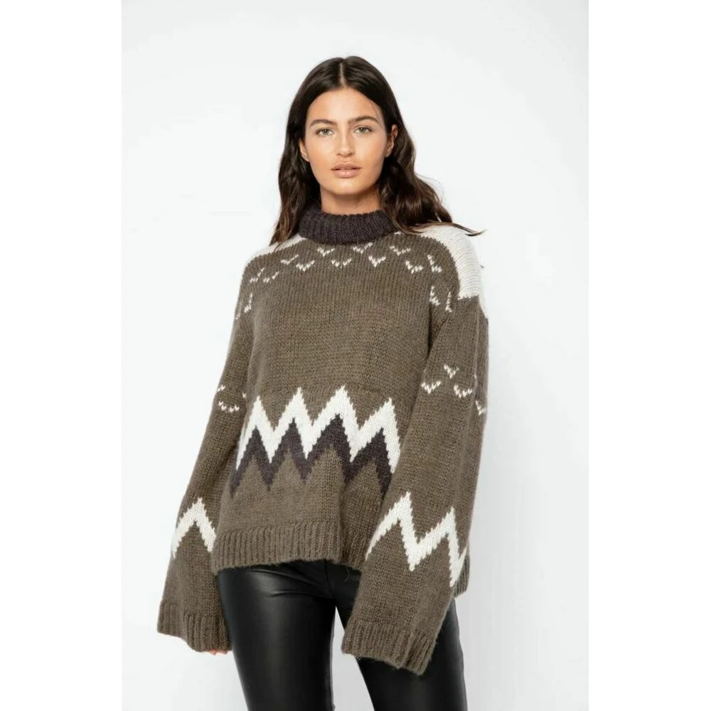 Grønn Camilla Pihl Morning Knit Genser Green - Bilde 3