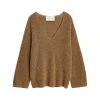 By Malene Birger V-neck Knitwear Brown