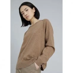 MUNTHE - Sweetcorn Sweater Camel Brown