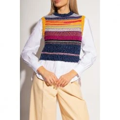 Chloé Wool Vest Blue