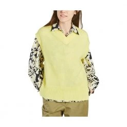 Second Female Brooky Sleeveless Sweater Yellow