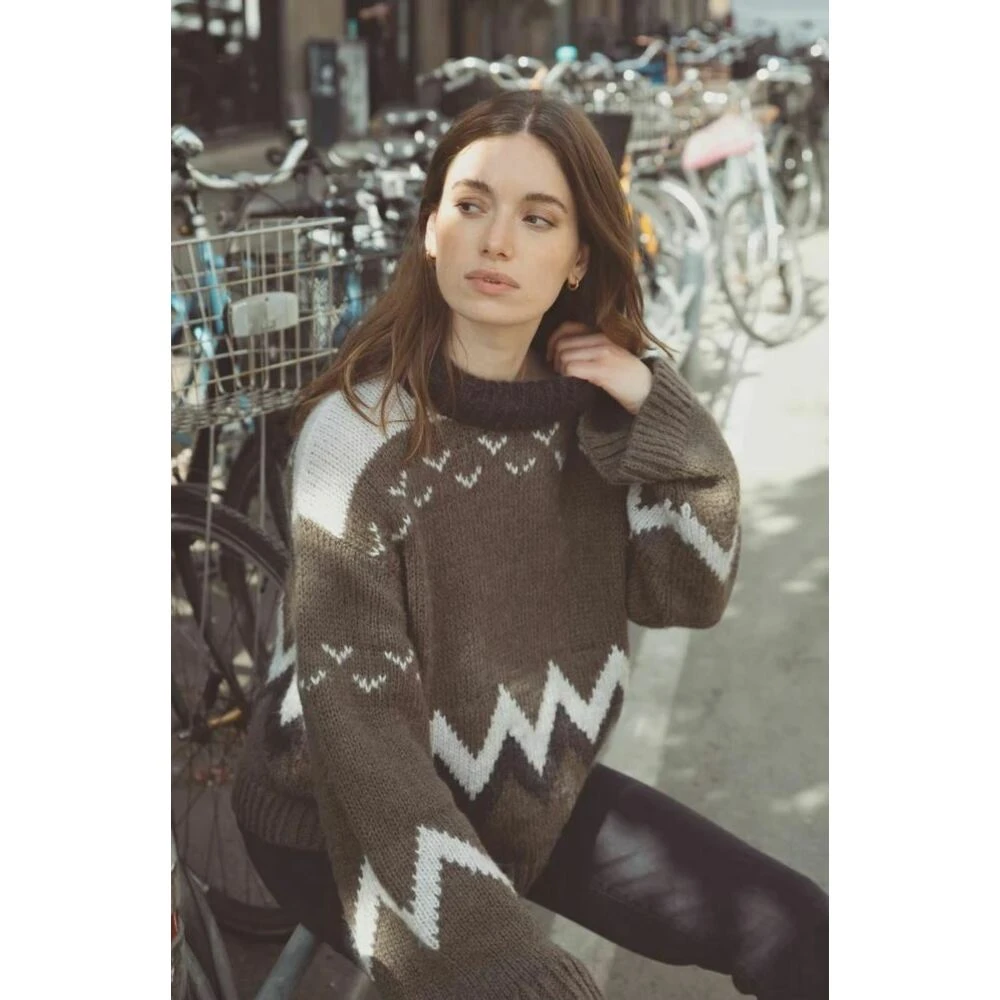 Grønn Camilla Pihl Morning Knit Genser Green - Bilde 5