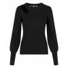 Second Female Lee Knit Top Black