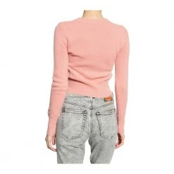 Diesel M-AREESA Sweater With Logo Pink