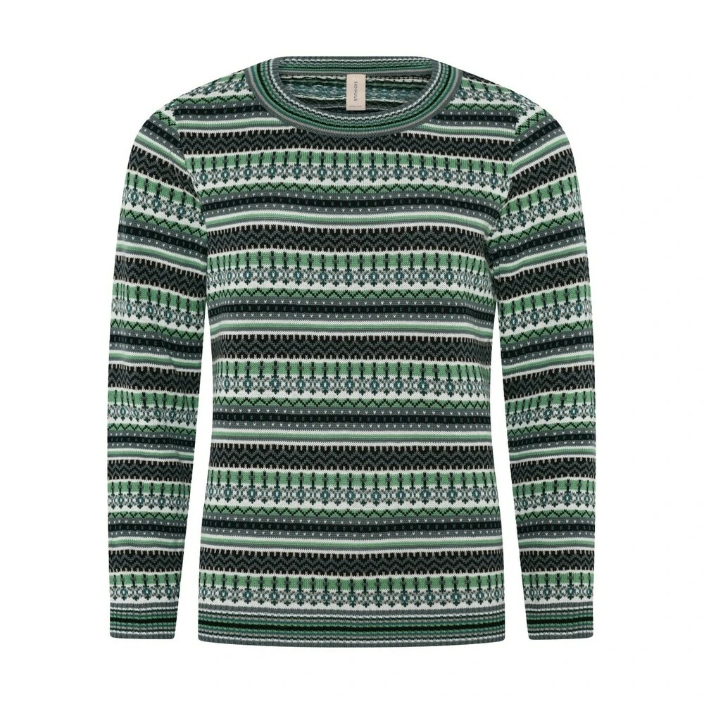 Skovhuus O-Neck Pullover Green