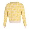 Maje With Love Knitted Sweater Yellow
