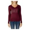 Guess V-neck Knitwear Red