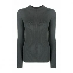 Emporio Armani Round-neck Knitwear Gray