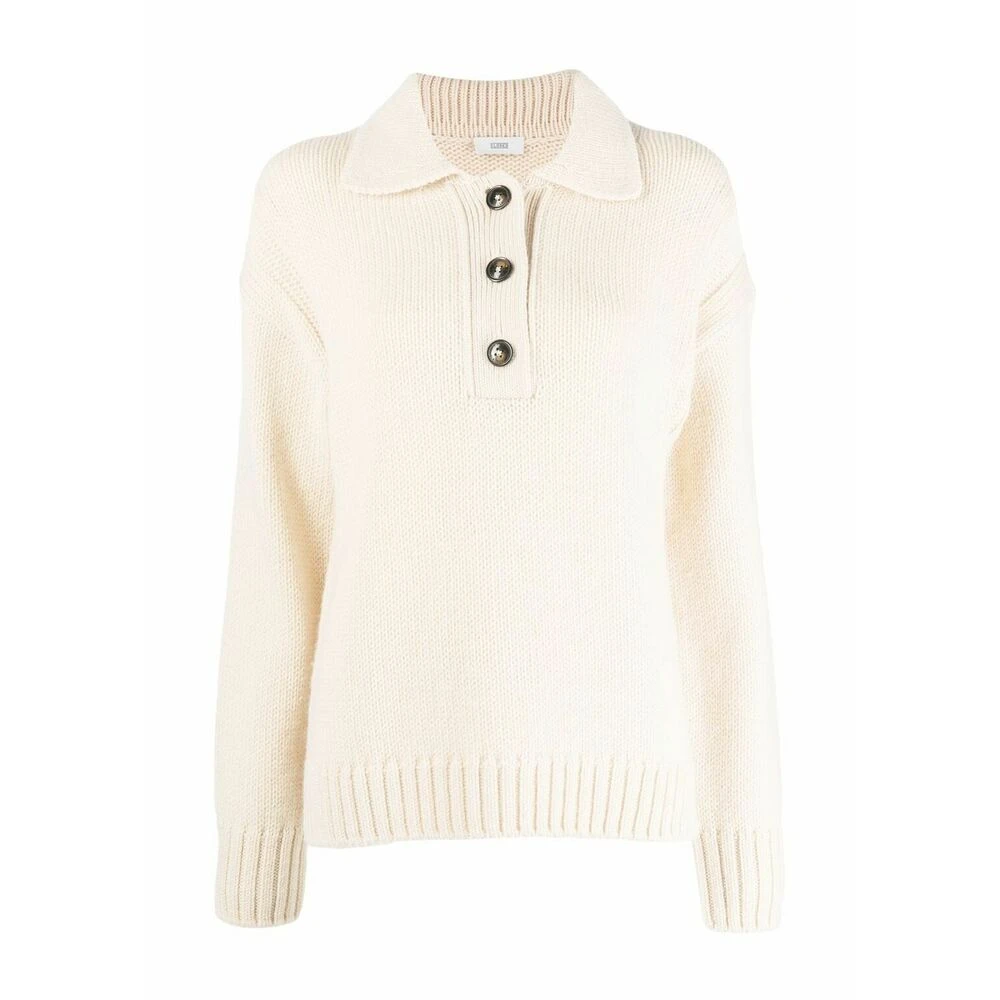 Closed Round-neck Knitwear Beige