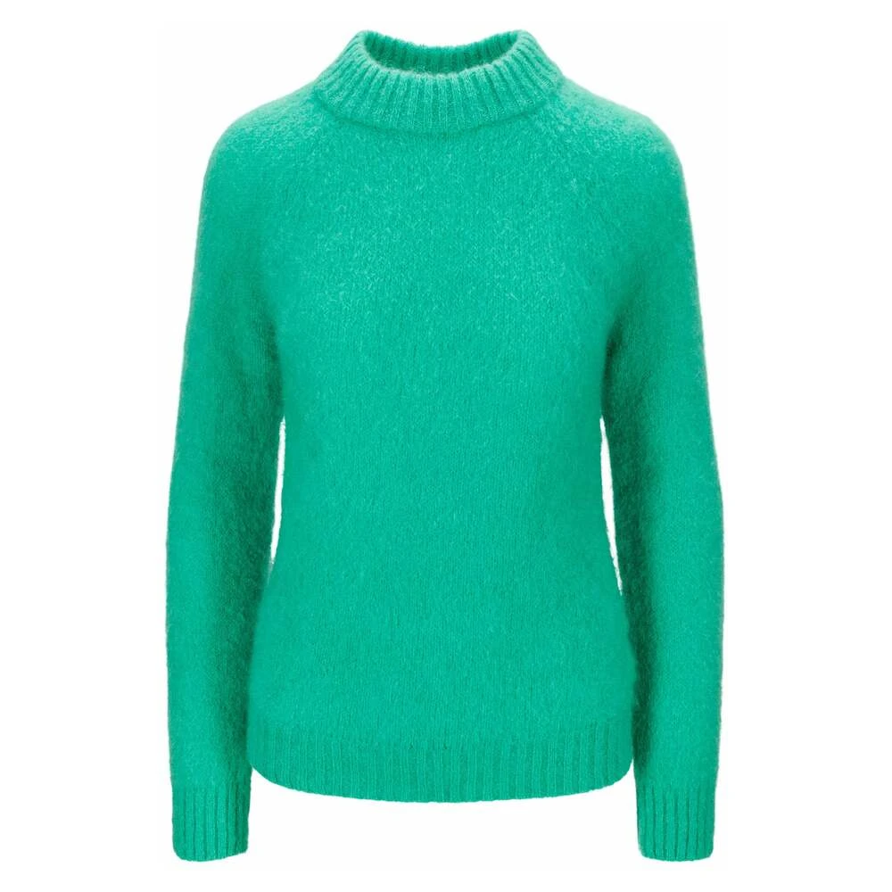 IBEN Round-neck Knitwear Green - Bilde 3