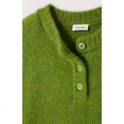 American Vintage East Spring Melange Pullover Green