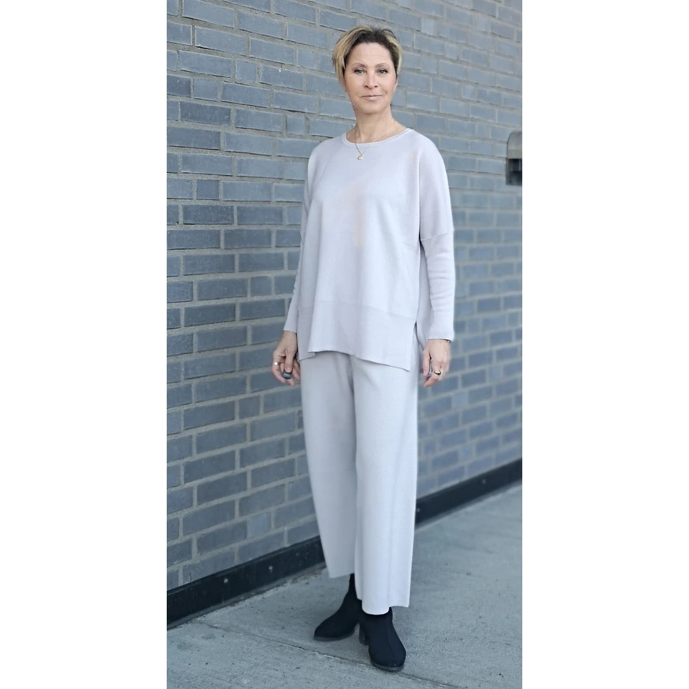 Close To My Heart Bonnie Sweater Gray