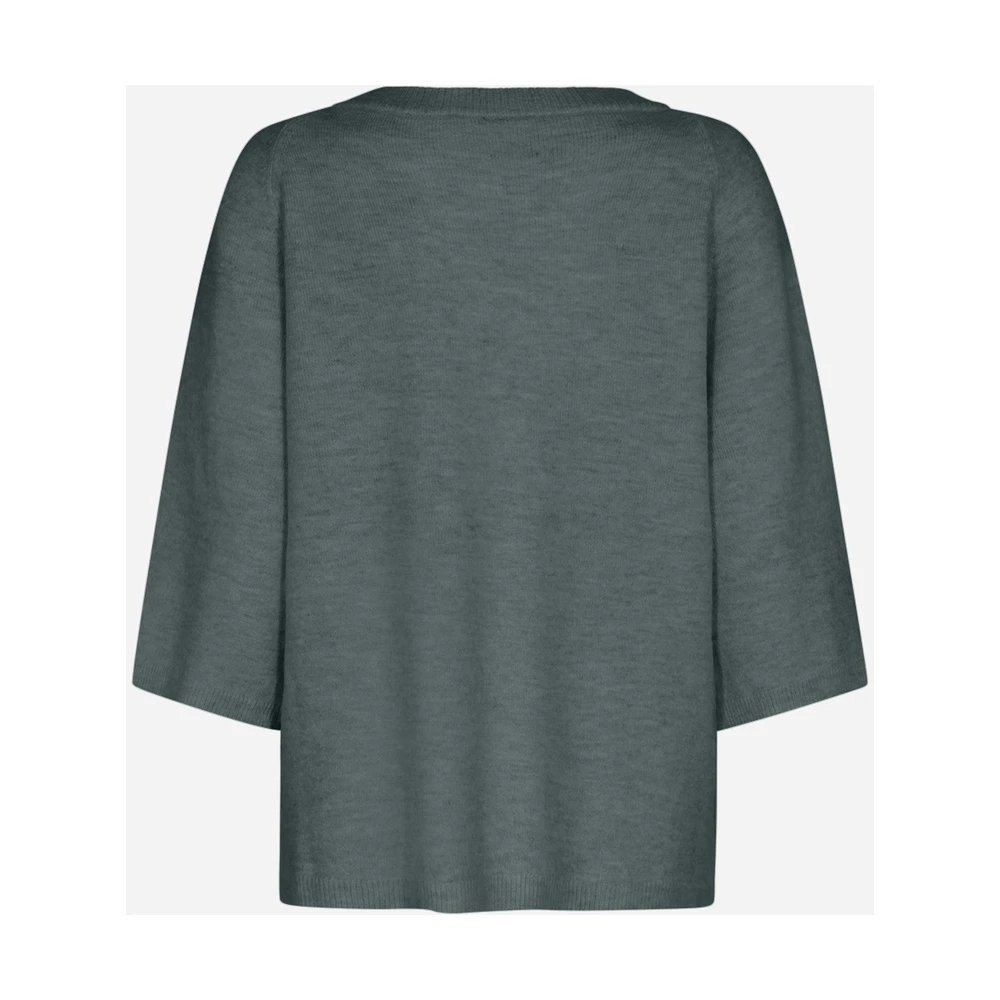 Grønn Melert Soyaconcept Sc-Nessie Genser Blue