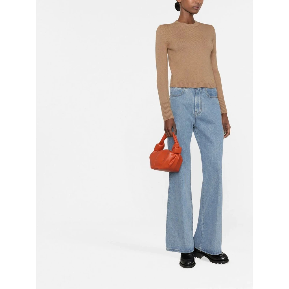 Valentino Cashmere Knit Sweater Brown - Bilde 2