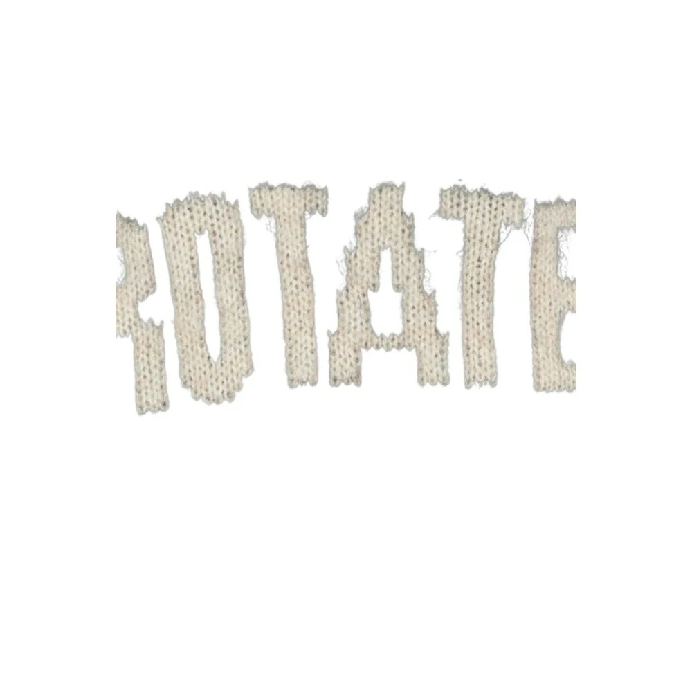 ROTATE Birger Christensen Round-neck Knitwear Black