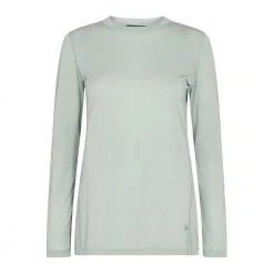 MOS MOSH Round-neck Knitwear White