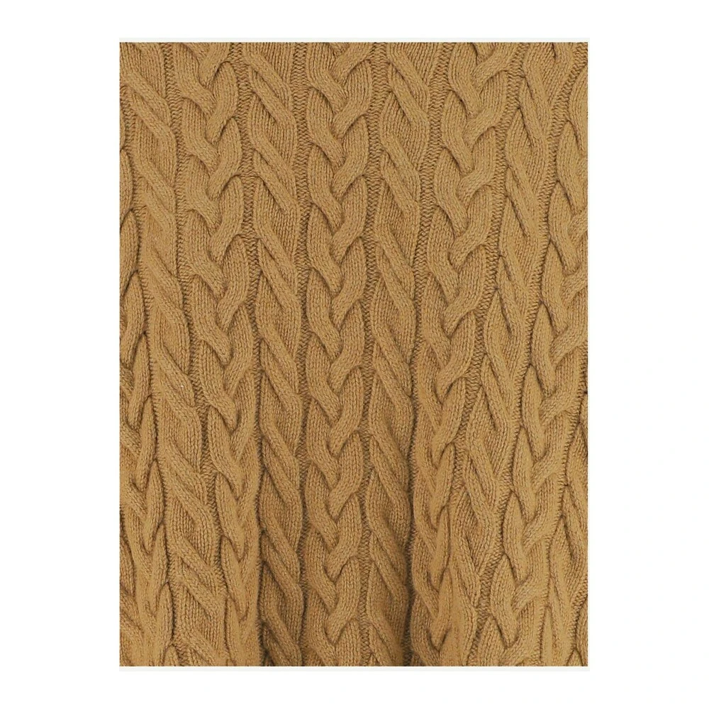 Khaite Round-neck Knitwear Brown - Bilde 3