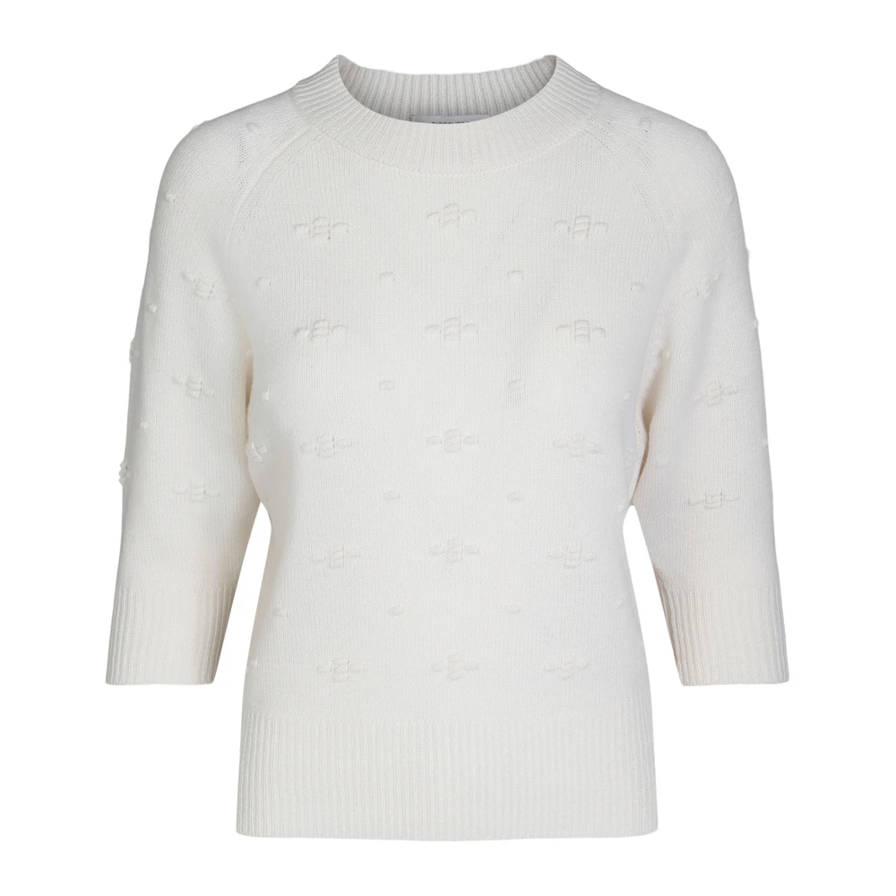 Riccovero Bubble SS Sweater White - Bilde 2